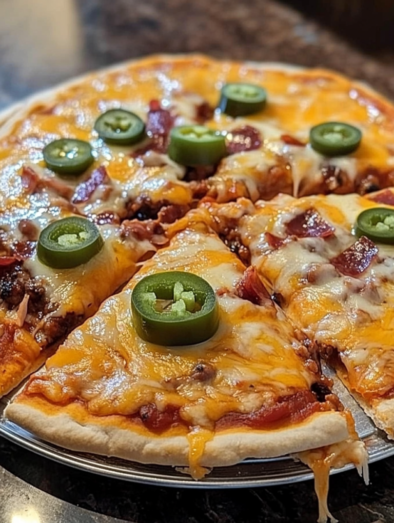 Homemade Mexican Pizza 🍕🌮